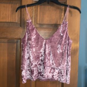 Womens Express One Eleven Velour Tank Size XS